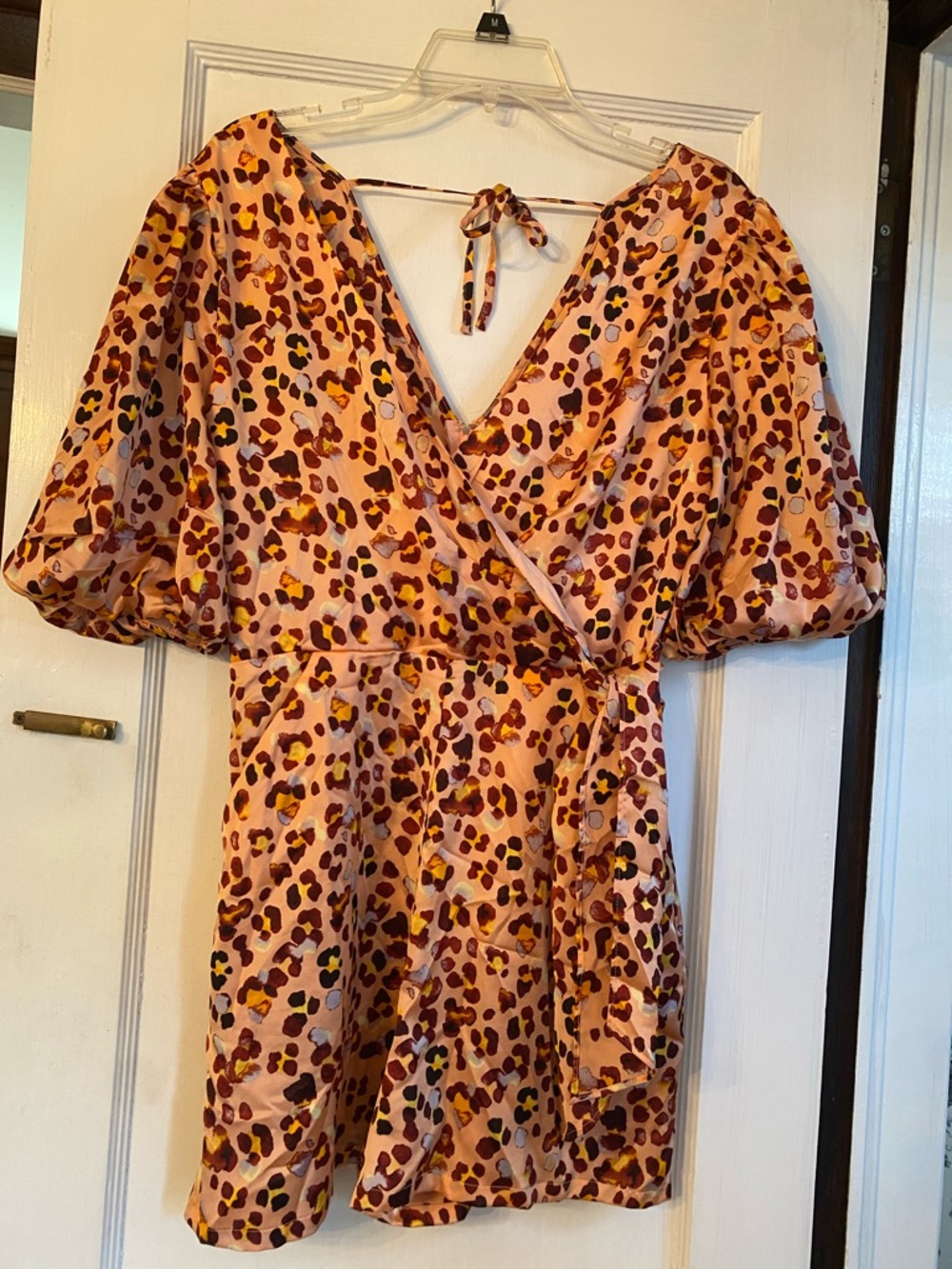 Guess Animal Print Romper Medium 14"W x 32"L